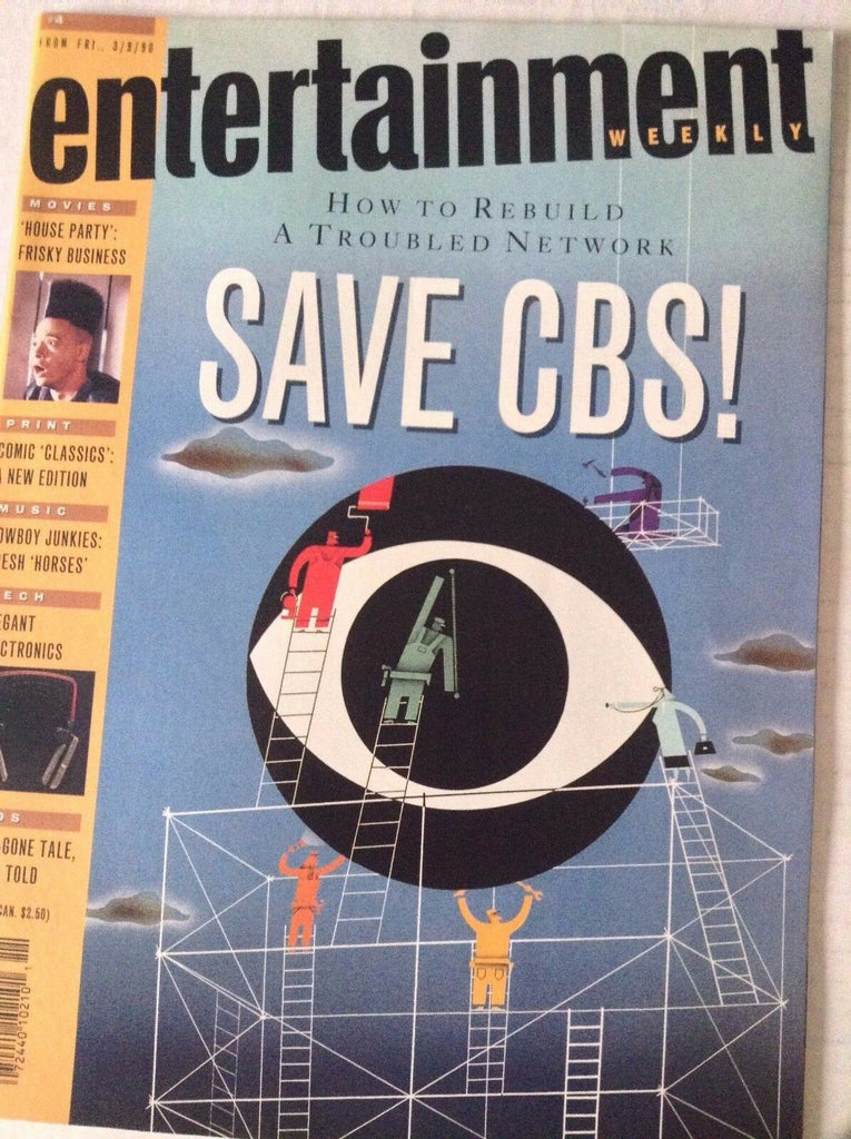 Entertainment Magazine Save CBS How To Rebuild March 9, 1990 082217nonrh
