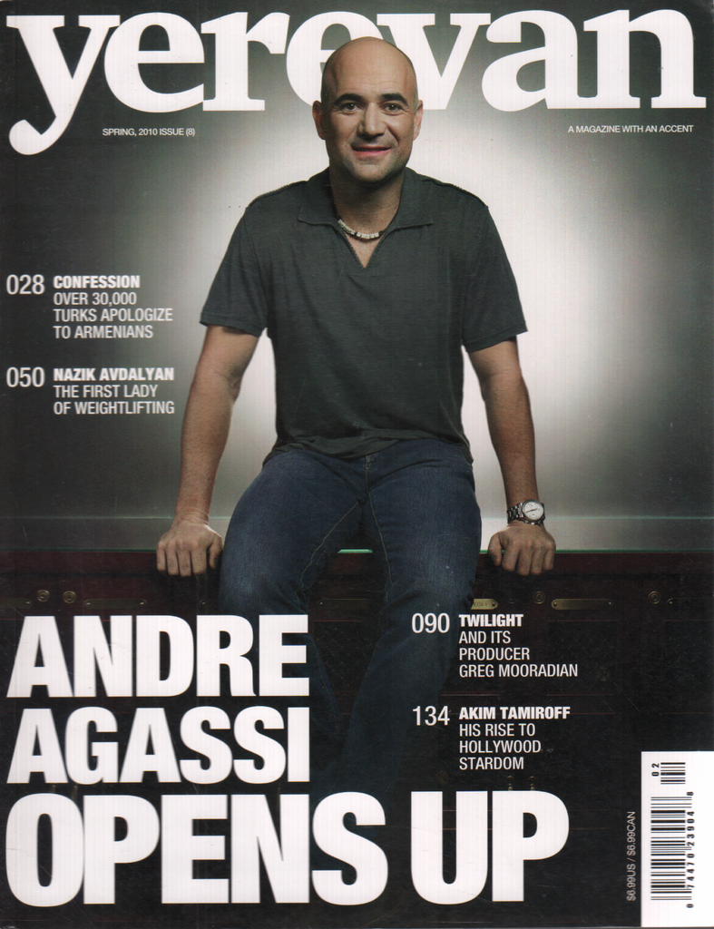 Yerevan Spring 2010 Issue Andre Agassi Akim Tamiroff 033120DBE