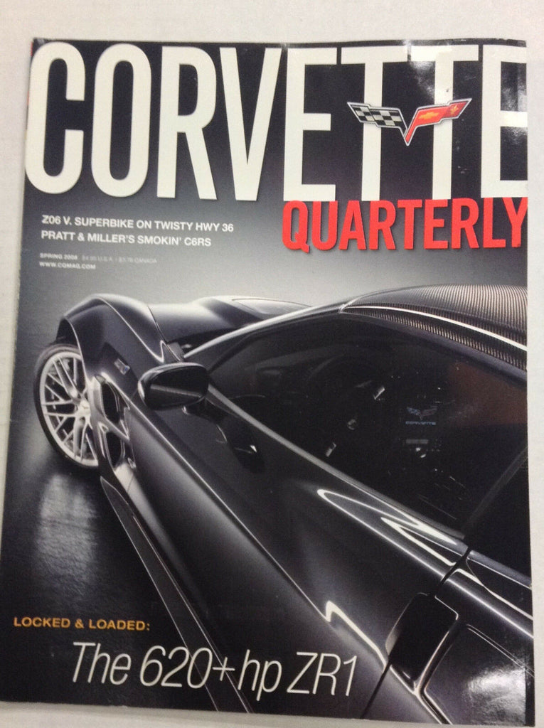 Corvette Quarterly Magazine The Z06 V Superbike Spring 2008 122016R2