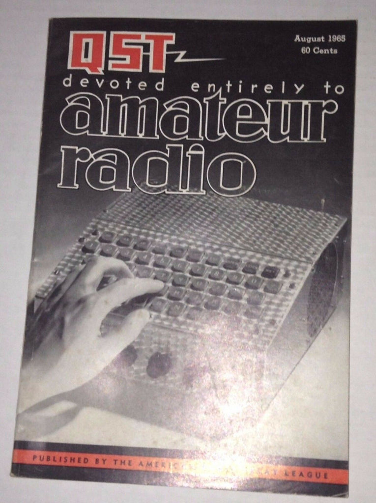 QST Amateur Radio Magazine Code At Your Fingertips August 1965 010417RH