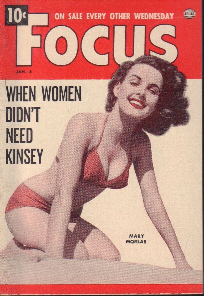 Focus Digest January 1954 Mary Morlas Cheesecake Pin Up 091318AME2