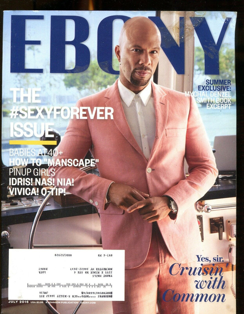 Ebony Magazine July 2016 Mychal Denzel Smith EX w/ML 121516jhe