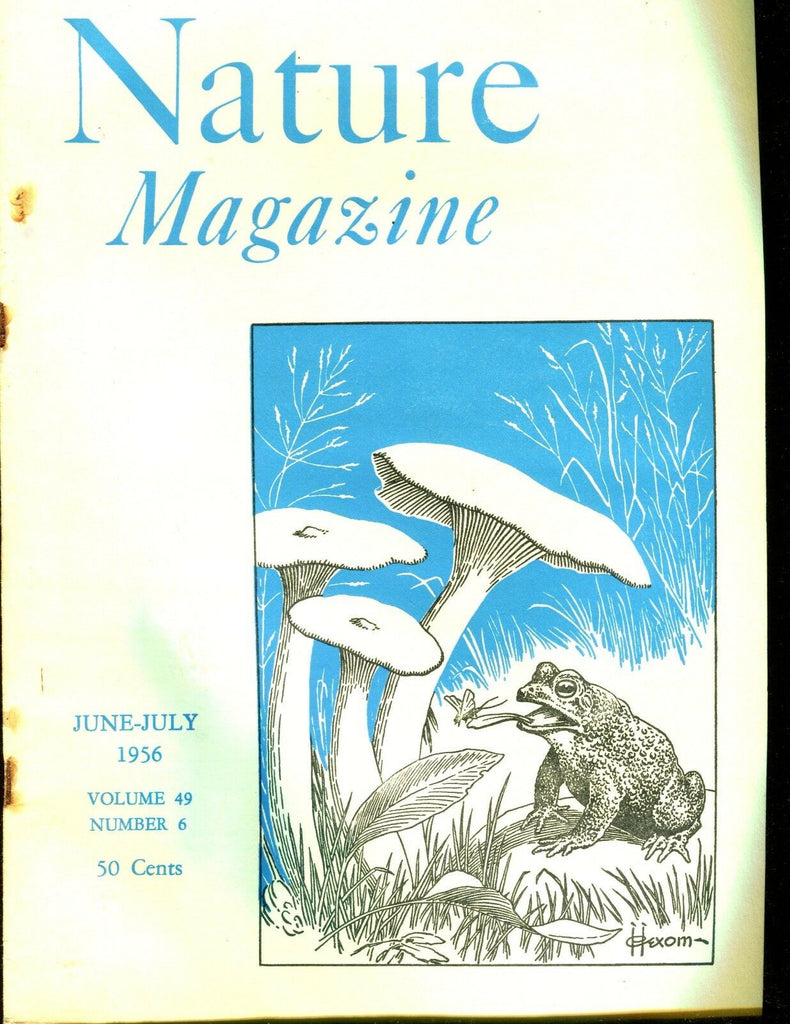 Nature Magazine June/July 1956 Ex w/ML On Back 012017jhe