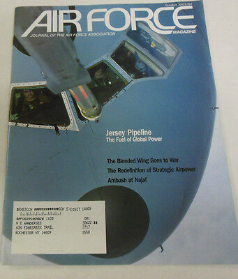 Air Force Magazine Jersey Pipeline The Fuel Of Global Power October 2003 071614R