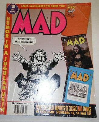 Mad Magazine Classic MAD Comics Fall 1998 091814R