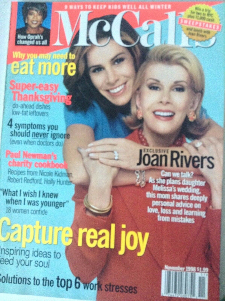 McCall's Magazine Joan Rivers Real Joy November 1998 081417nonrh2
