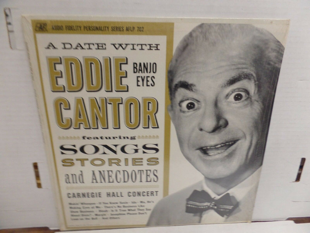 Eddie Cantor Carnegie Hall Concert AFLP-702 SW 33rpm 110316DBE