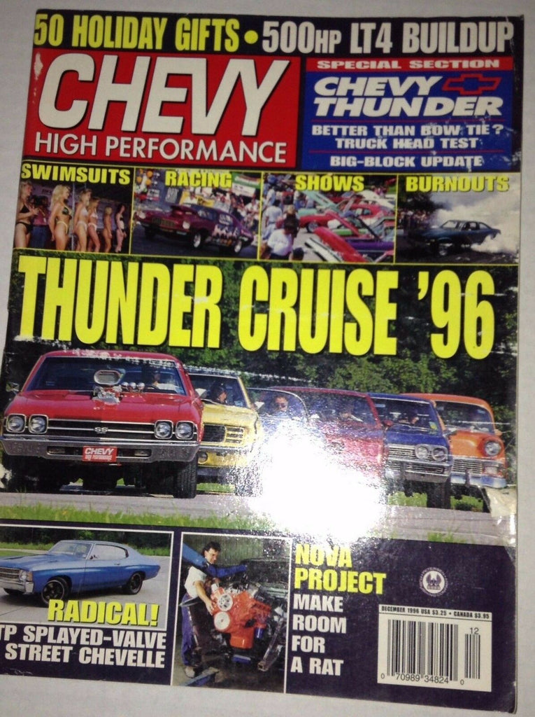 Chevy High Performance Magazine Thunder Cruise '96 December 1996 030717NONRH