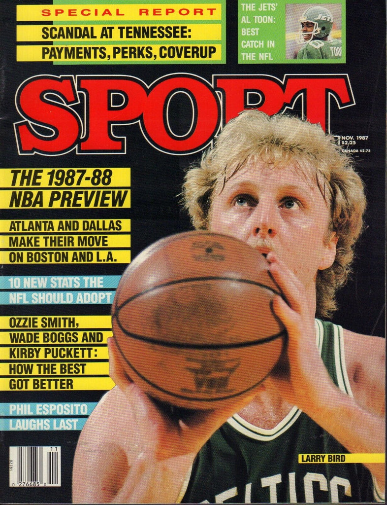 Sport Magazine November 1987 Larry Bird NBA Preview 072517nonjhe