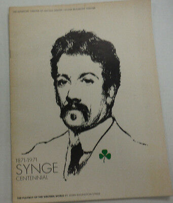 Synge Centennial Magazine Lincoln Center 1971 012715R