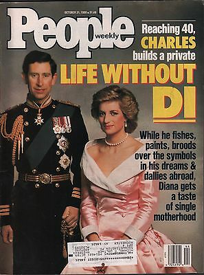 People Weekly October 31 1988 Princess Diana, Prince Charles w/ML VG 012816DBE