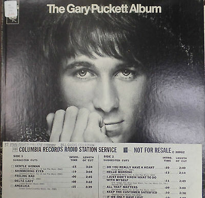 Gary Puckett Album PROMO 33 RPM EX 110615 TLJ