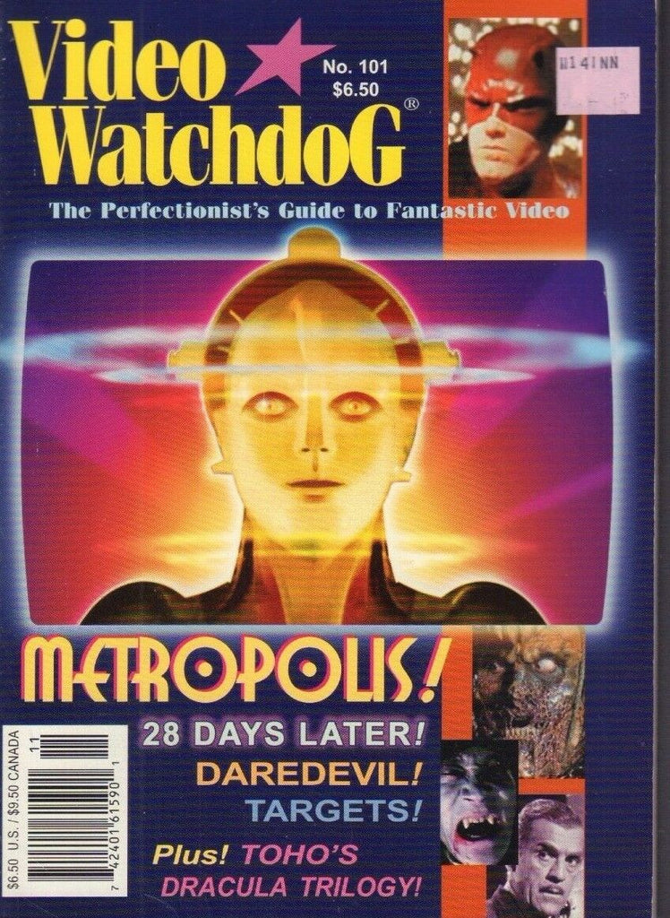 Video Watchdog no.101 Metropolis Daredevil Toho 021318DBE