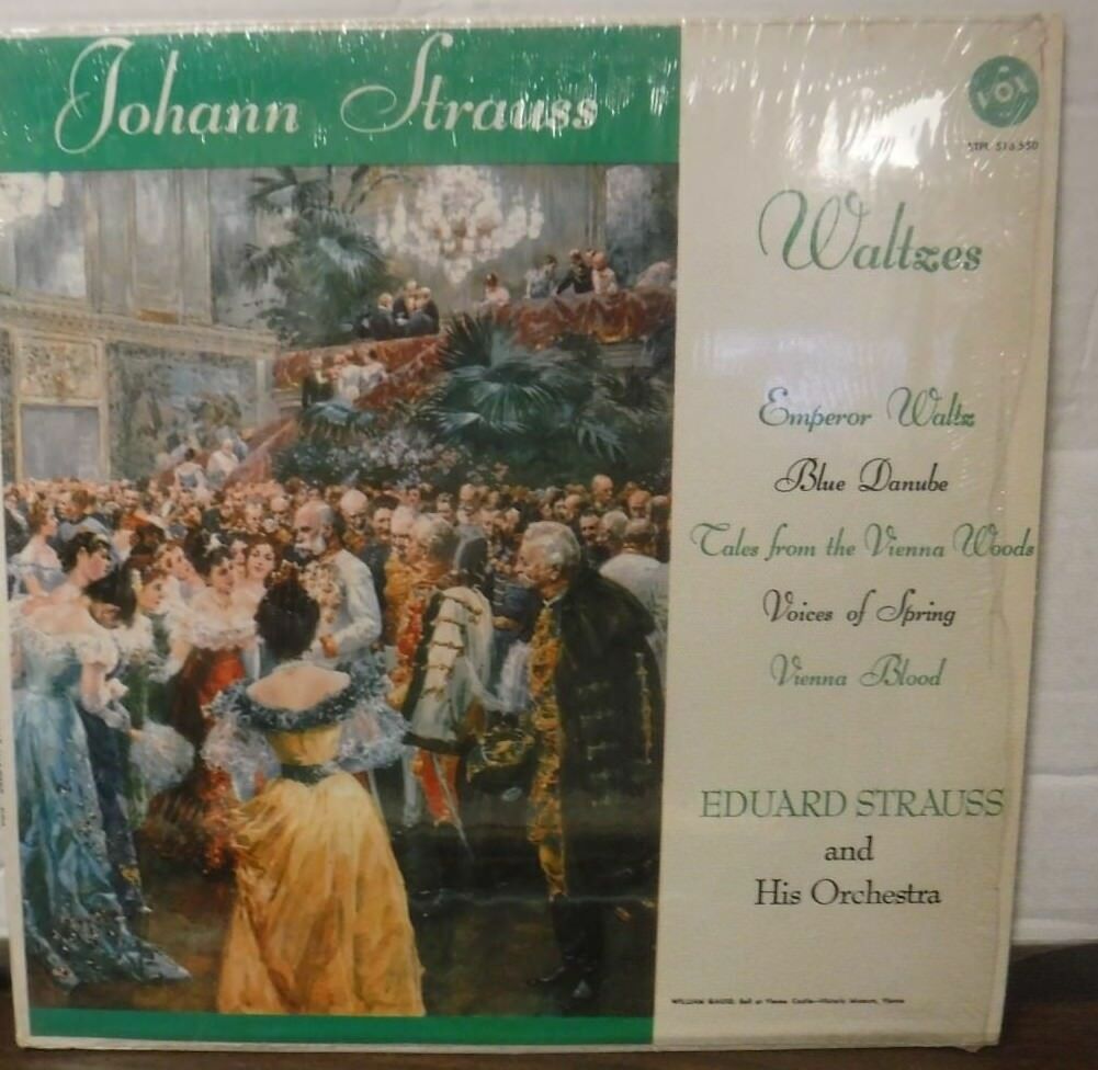 The Music of Johann Strauss Waltzes STPL 516.550 vinyl 031118LLE