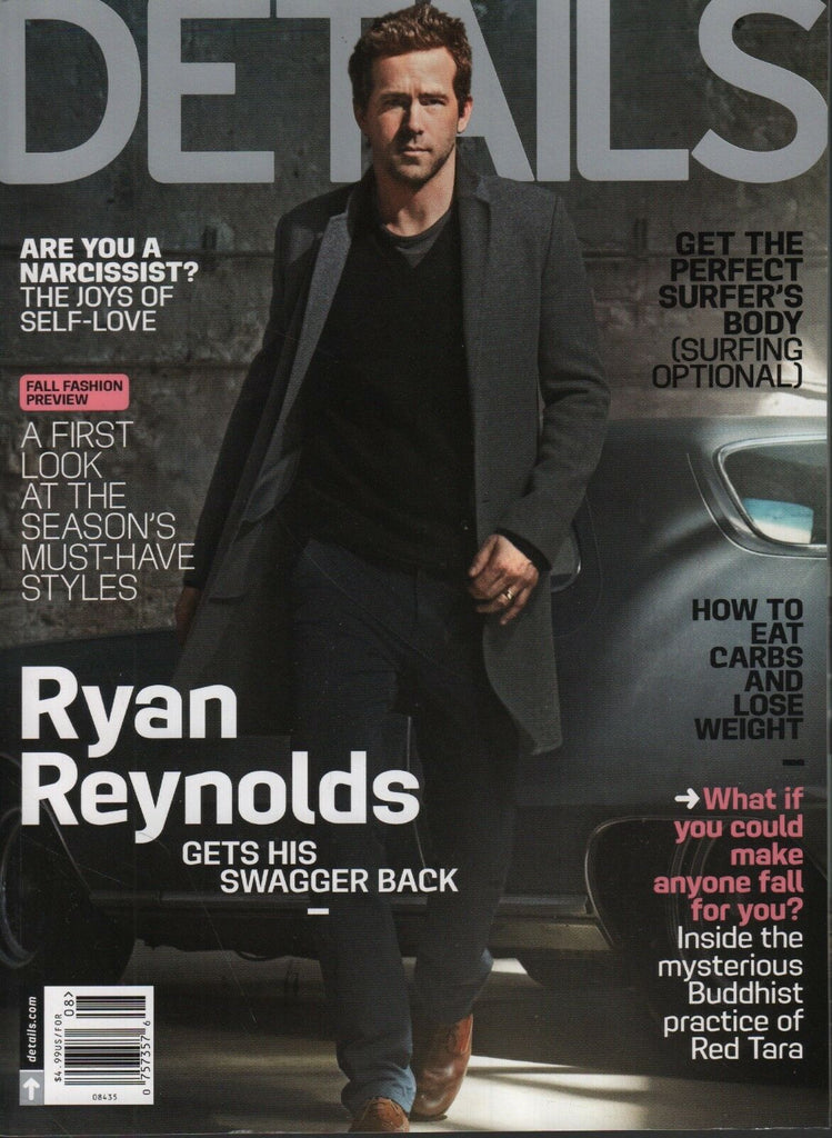 Details August 2013 Ryan Reynolds Mark Seliger Michael B Jordan 052418DBF