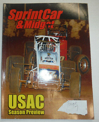 SprintCar & Midget Magazine USAC Season Season Preview April 2008 020915R