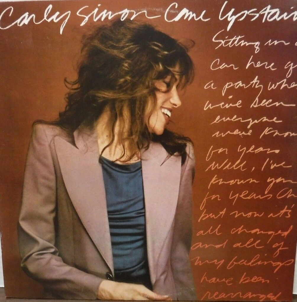 Carly Simon Come Upstairs 33RPM BSK3443 121816LLE#2