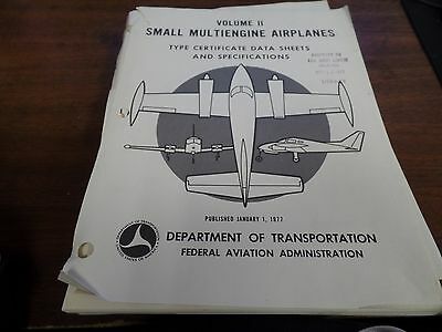 Small Multi Engine Airplanes Vol 2 1977 Ex-FAA Library 022916ame2