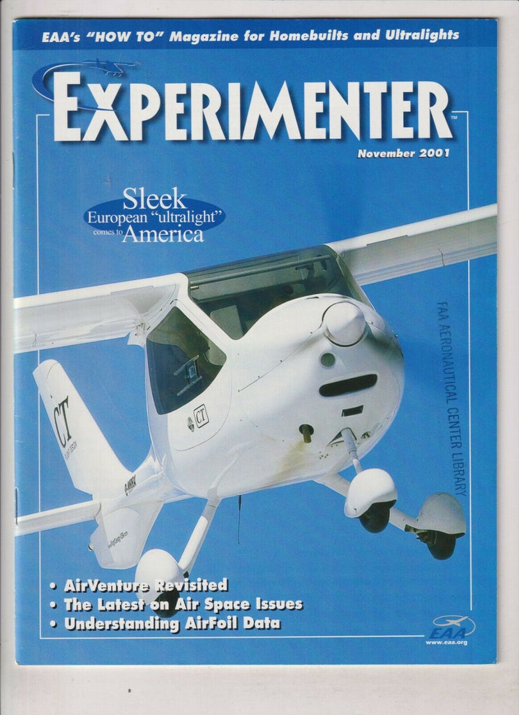 Experimenter Aviation Mag European Ultralight November 2001 040420nonrh