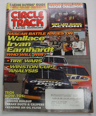 Circle Track Magazine Wallace Irvan Earnhardt November 1994 WITH ML 072215R