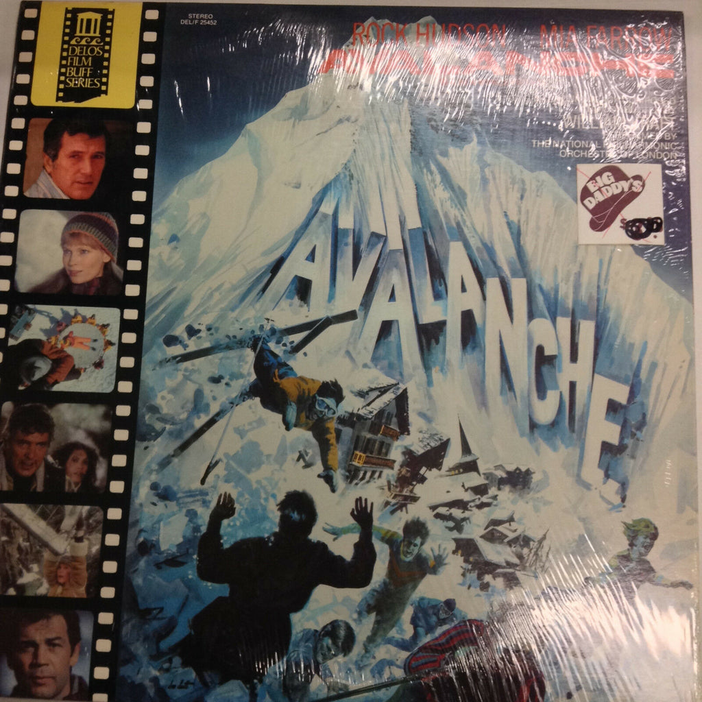 Rock Hudson Mia Farrow Avalanche DELF25452 33RPM Records 031717RR