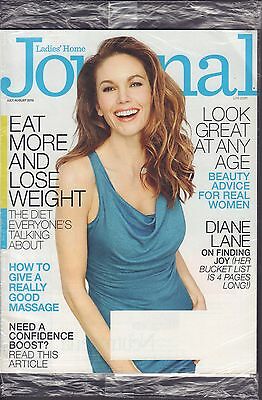 Ladies Home Journal july August 2013 Diane Lane Sealed 032216DBE