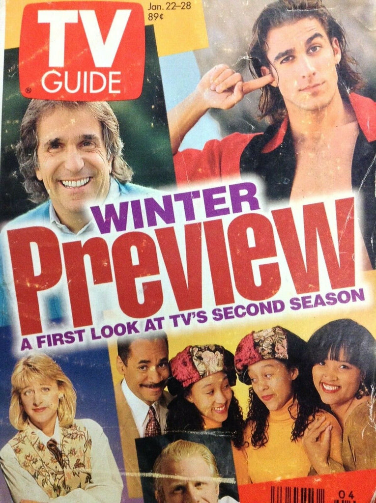 TV Guide Magazine Winter Preview Henry Winkler January 22-28, 1994 012219nonr