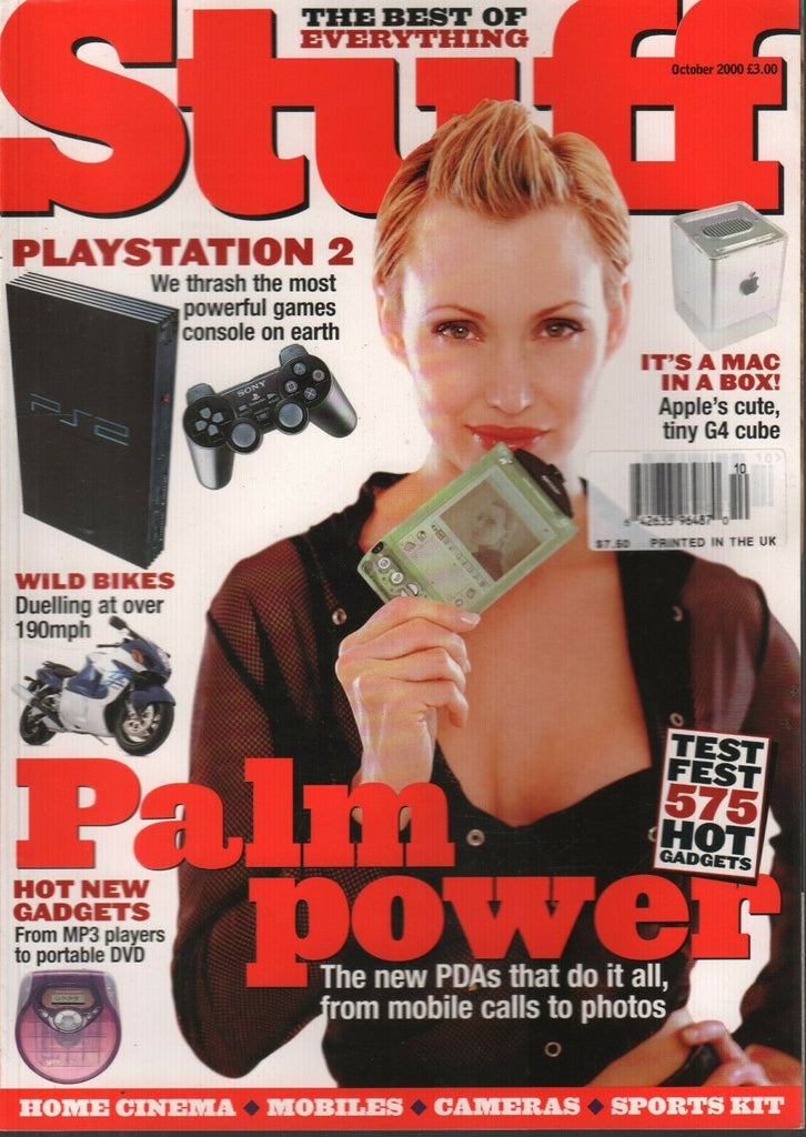 Stuff UK Technology Magazine October 2000 PlayStation Alan Strut 120919AME2