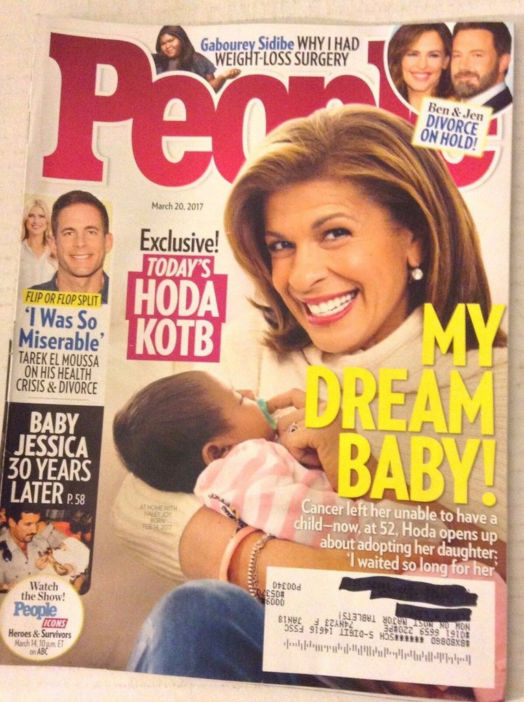 People Weekly Magazine Hoda Kotb & Ben Affleck March 20, 2017 042917nonrh2