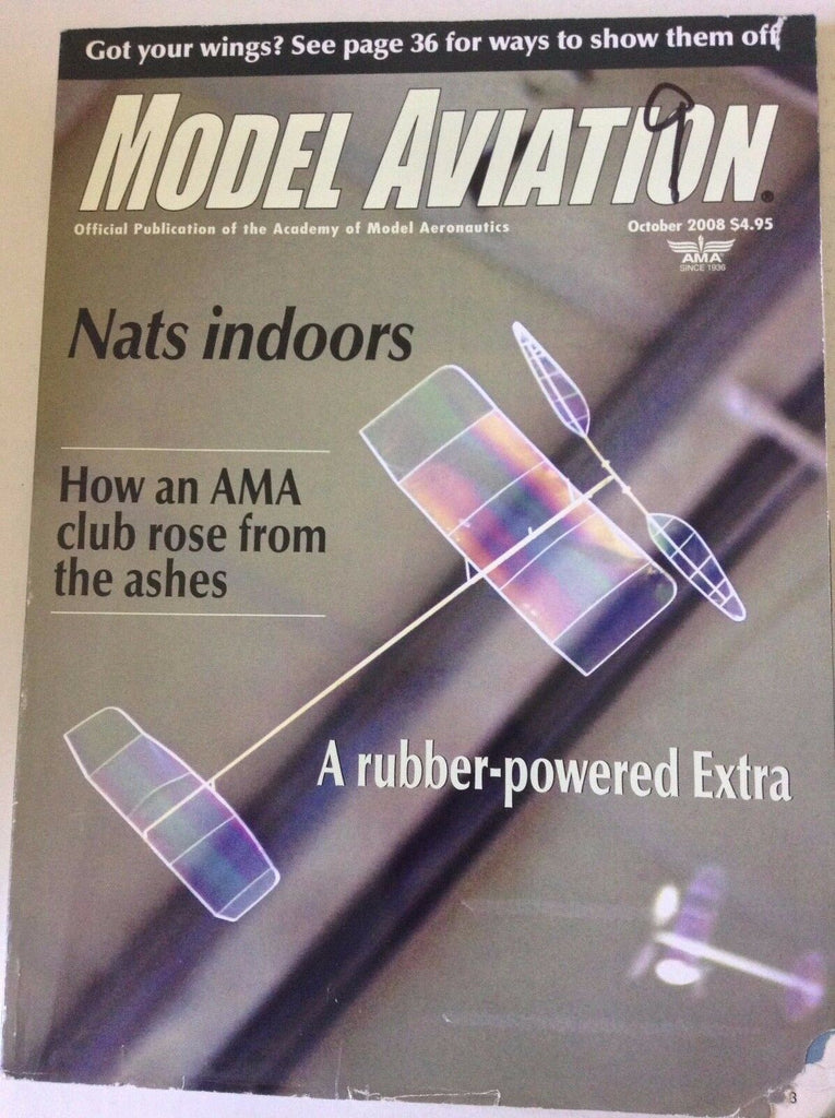 Model Aviation Magazine Nationals Indoors AMa Club October 2008 041817nonrh2