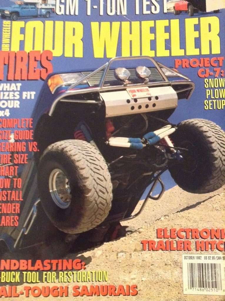 Four Wheeler Magazine Project CJ-7 October 1992 011019nonrh