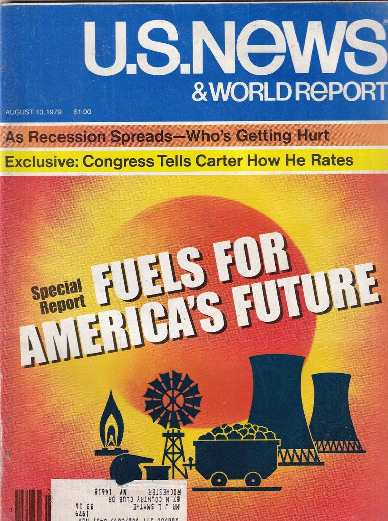 U.S. News Mag Fuels For America's Future August 13, 1979 092519nonr