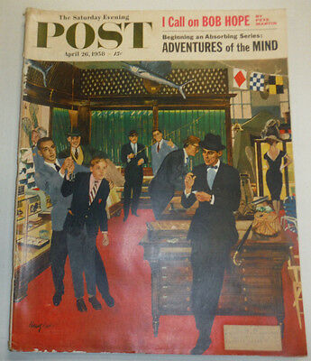 Post Magazine Bob Hope Adventure Of The Mind April 1958 123014R