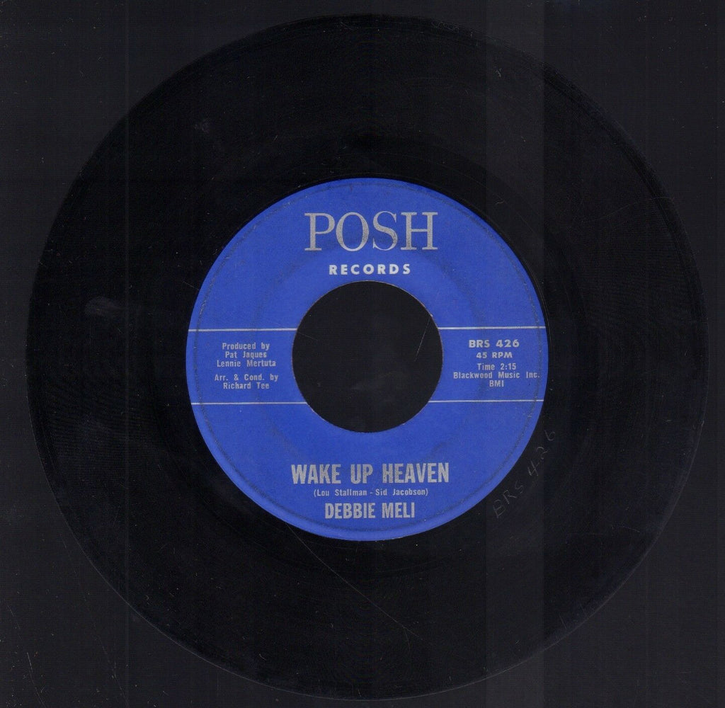 Debbie Meli Wake Up Heaven Forever Yours Posh Records 45 RPM Vinyl 45AME
