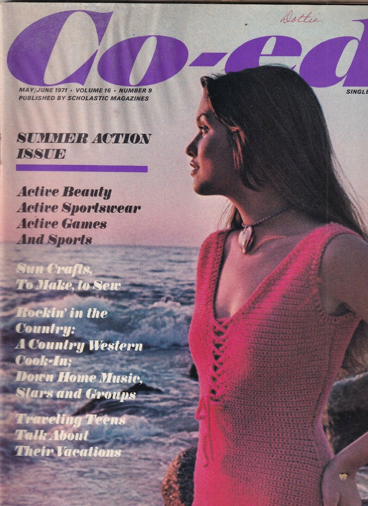 Co-Ed Magazine Summer Action Mick Lindbergh May/June 1971 082819nonr