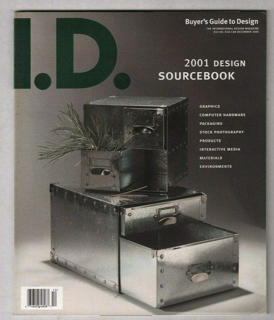 I.D. Design Magazine 2001 Design Sourcebook December 2000 020520nonr