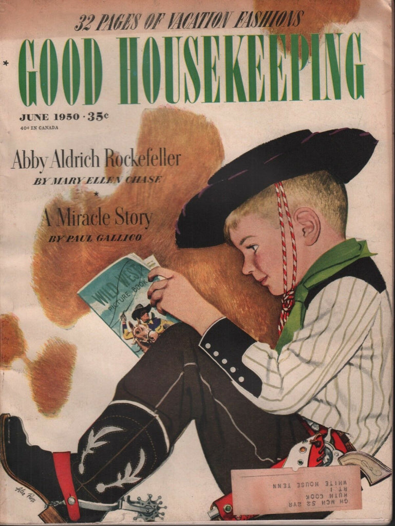 Good Housekeeping June 1950 Alex Ross Cover Jane Cornish 090318DBE2