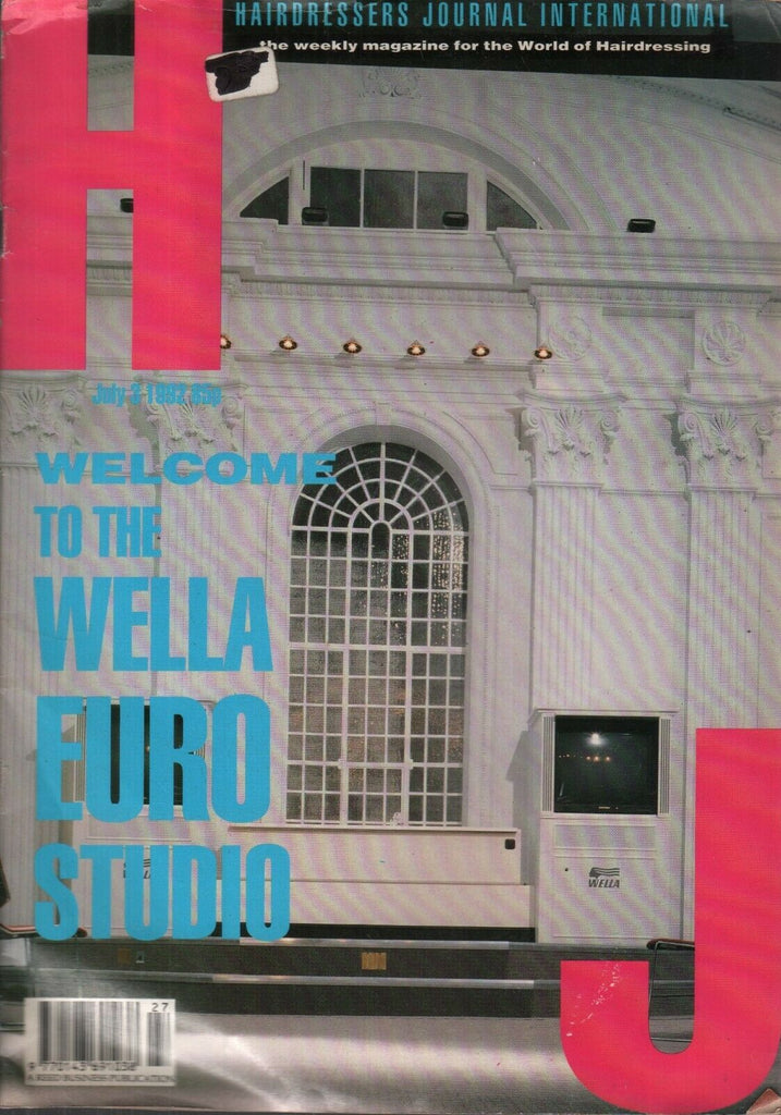 Hairdressers Journal International July 3 1992 Wella Euro Studio 072419AME3