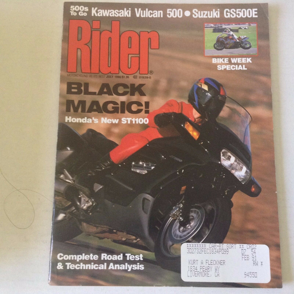 Rider Magazine Michigan's Major Peninsula Kawasaki May 1988 060117nonrh3
