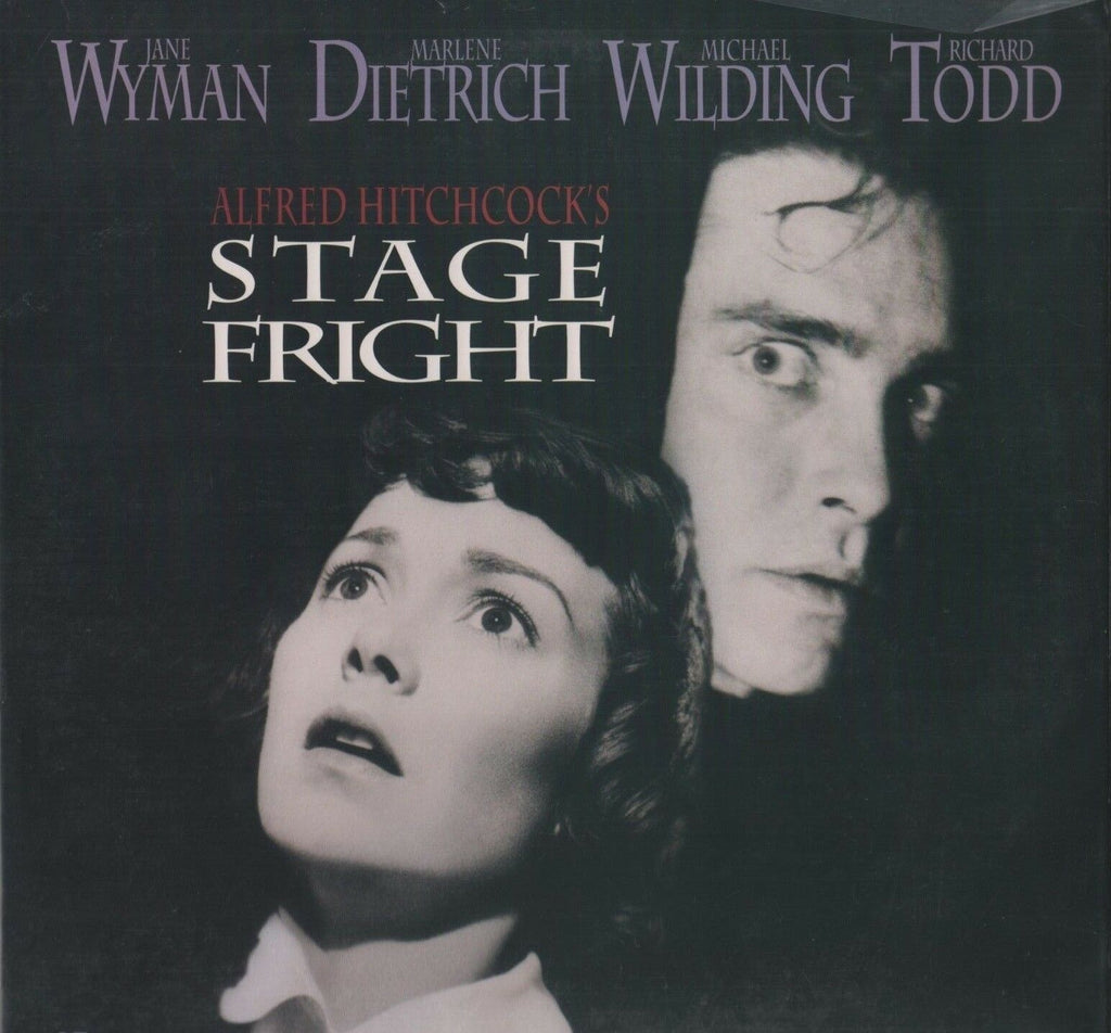 Stage Fright Alfred Hitchcock Warner Bros. CX 1991 Laserdisc 083018LD
