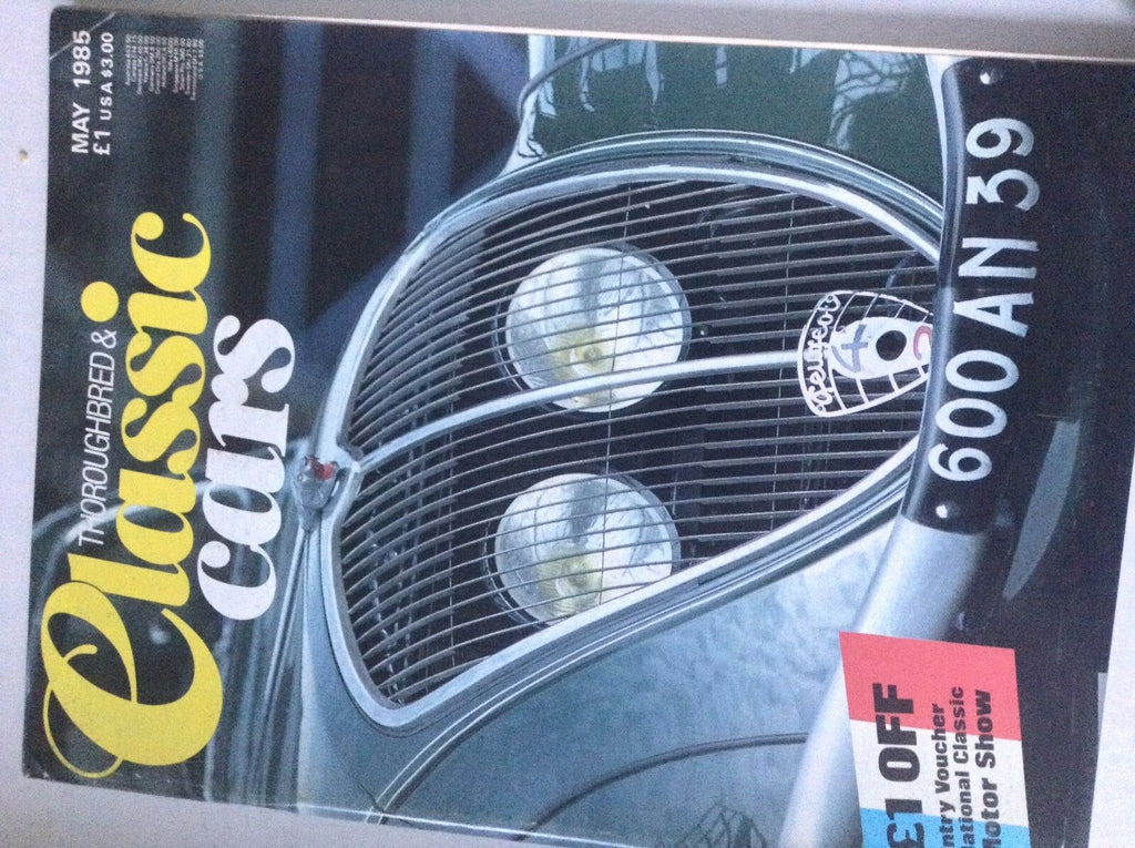 Classic Cars Magazine Brian Palmer Peugeot Factory May 1985 062117nonrh