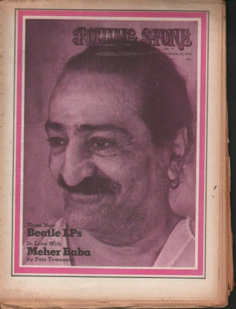 Rolling Stone Magazine November 26 1970 Meher Baba The Beatles 121119AME