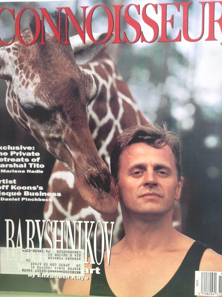 Connoisseur Magazine Baryshnikov Art November 1991 100717nonrh
