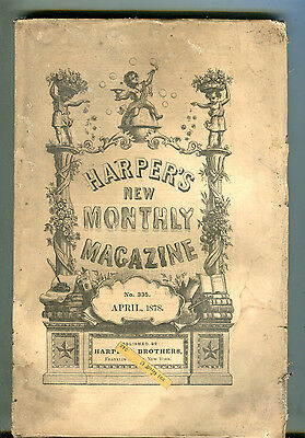 Harper's New Monthly Magazine April 1878 ACC 042216jhe