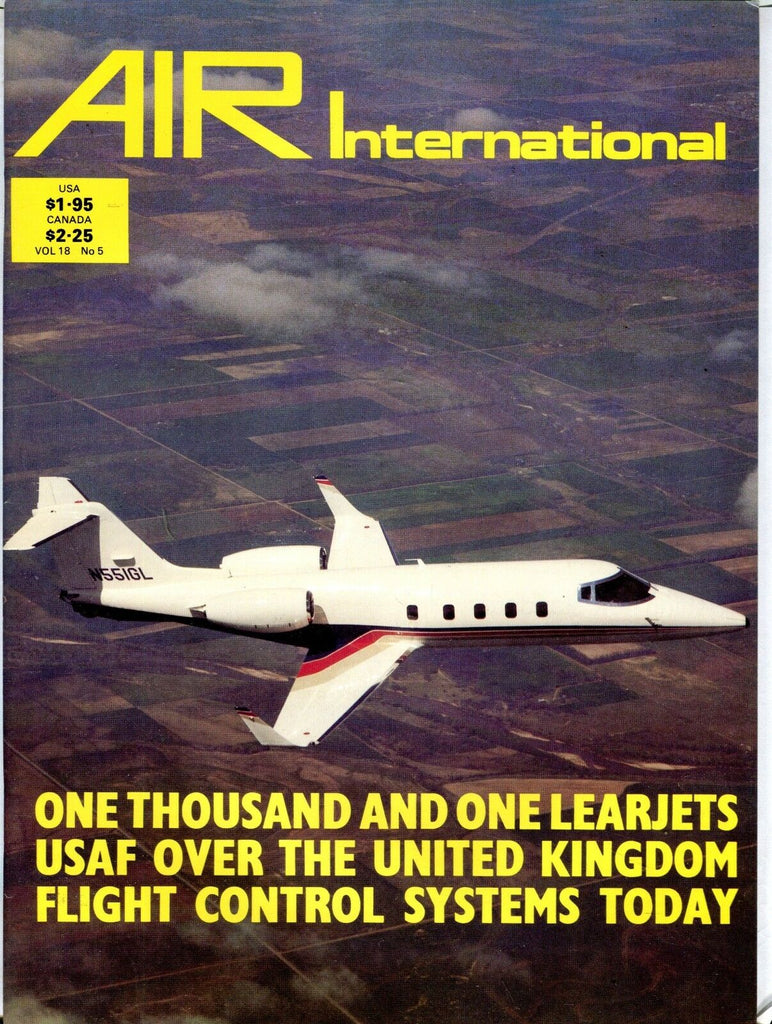 Air International Magazine May 1980 Learjets EX No ML 112316jhe