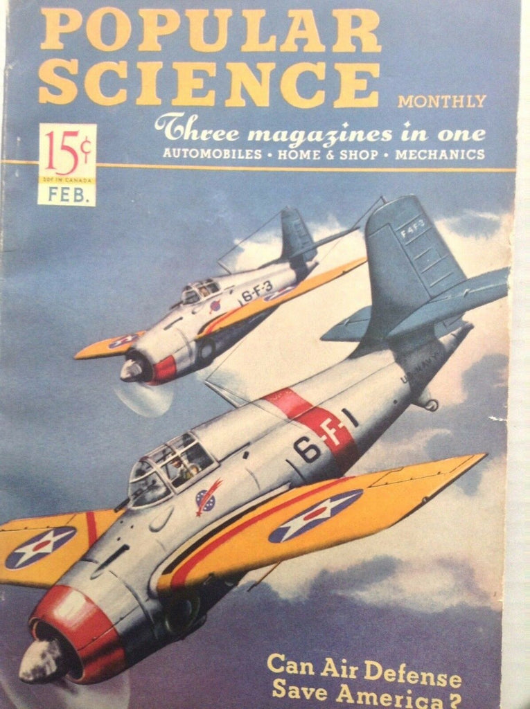 Popular Science Magazine Air Defense Of America February 1941 091717nonrh2