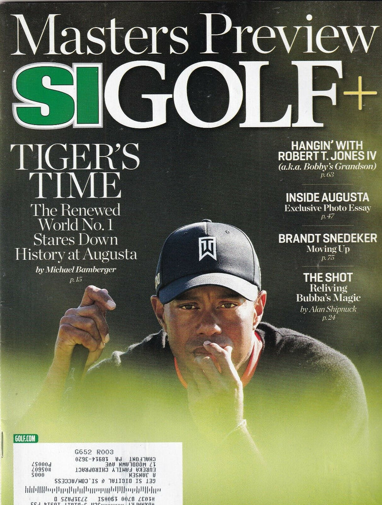 Sports Illustrated Golf Supplement Tiger Woods April 8, 2013 102219nonr