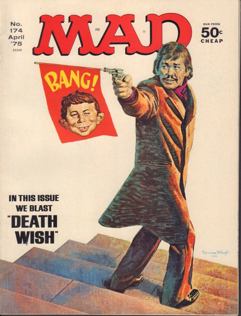 Mad April 1975 #174 Death Wish 041918DBE