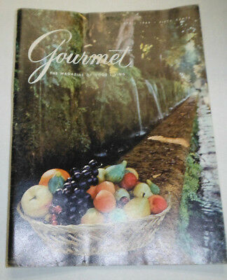 Gourmet Magazine A Soupcon Of Garlic April 1969 102214R