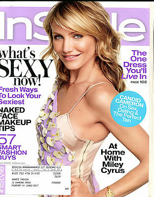 In Style Magazine June 2008 Cameron Diaz EX 062416jhe